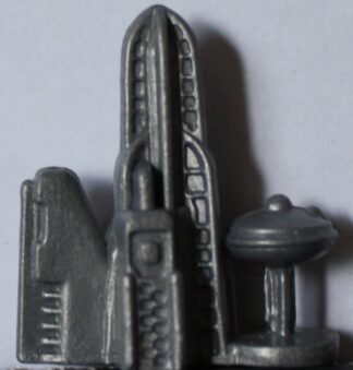 PARTS ONLY -Monopoly Board Game - Silver Space Base Hotel