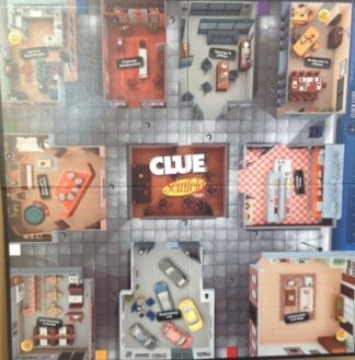 PARTS ONLY - Clue Seinfeld Board Game - (1) Game Board Only