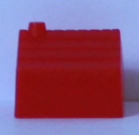 PARTS ONLY -Monopoly Board Game - (1) Small Red Hotel Only