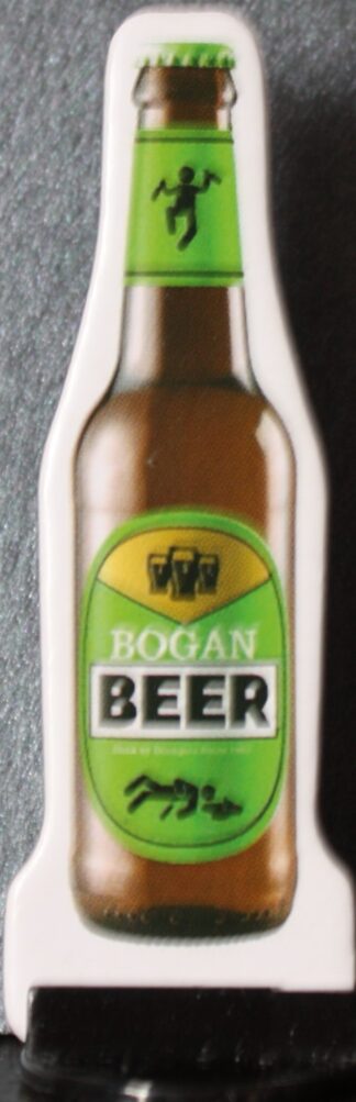 PARTS ONLY -Boganology Board Game Parts - (1) Green Bogan Beer Mover & Stand