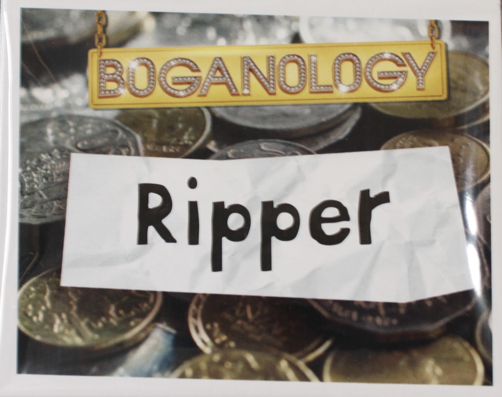PARTS ONLY -Boganology Board Game Parts - (28) "Ripper" Cards Only