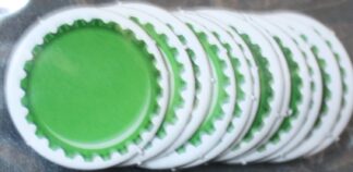 PARTS ONLY -Boganology Board Game Parts - (12) Green Bogan Tokens
