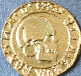 PARTS ONLY - Pirateology Board Game Parts - (1) Gold Coin Only