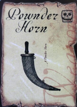 PARTS ONLY - Pirateology Board Game Parts - (1) "Pownder Horn" Card Only