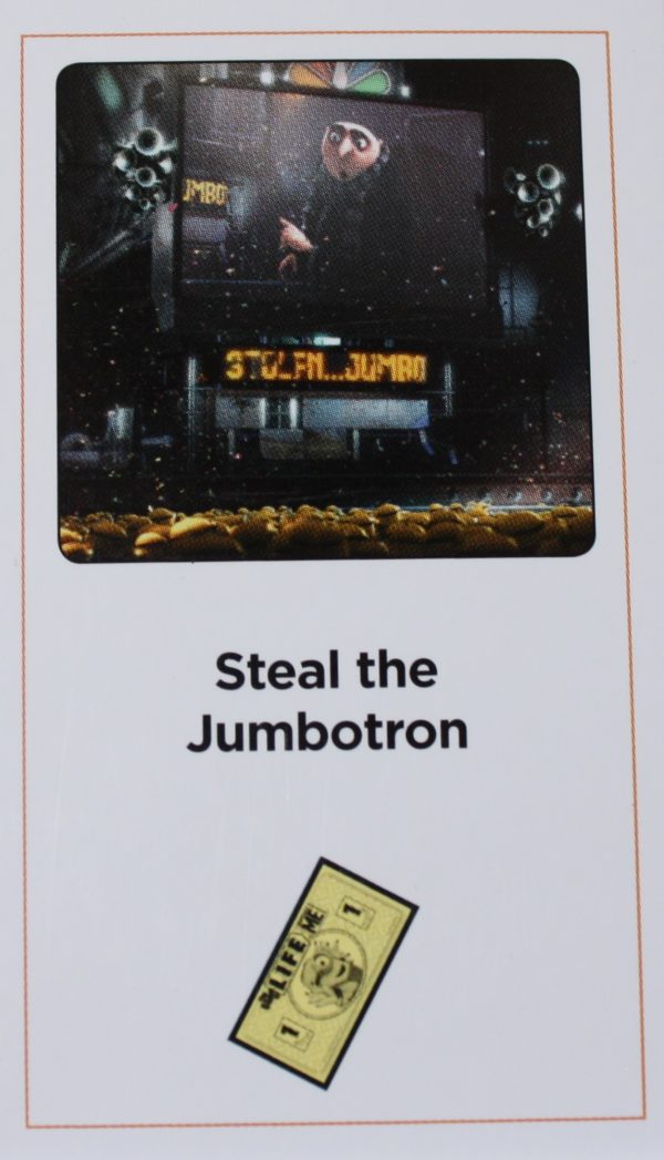 PARTS ONLY -The Game of Life Board Game "Despicable Me" Version - #27 Action Card