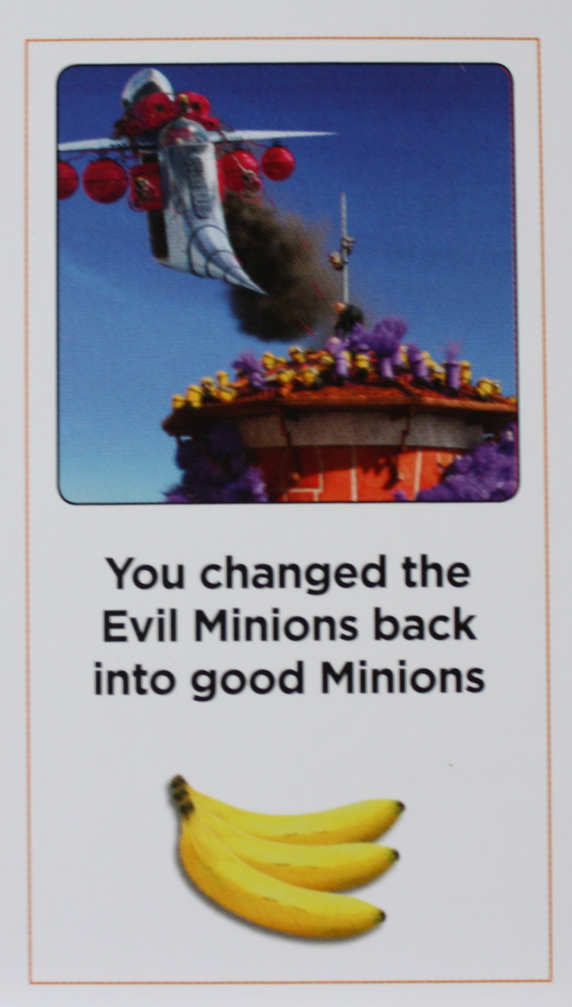 PARTS ONLY -The Game of Life Board Game "Despicable Me" Version - #35 Action Card