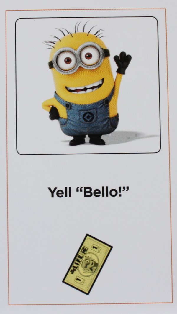 PARTS ONLY -The Game of Life Board Game "Despicable Me" Version - #36 Action Card