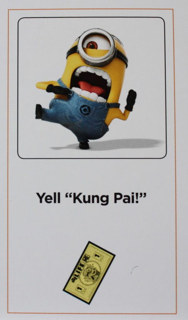 PARTS ONLY -The Game of Life Board Game "Despicable Me" Version - #39 Action Card