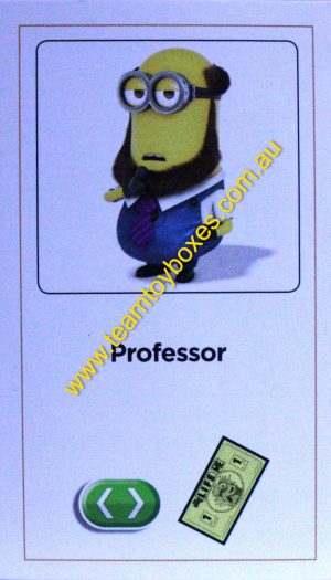 PARTS ONLY - The Game of Life Board Game "Despicable Me" Version - (1) "Professor" Career Card Only