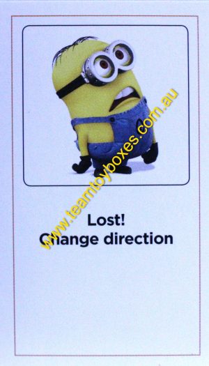 PARTS ONLY -The Game of Life Board Game "Despicable Me" Version - (1) #24 Action Card Only