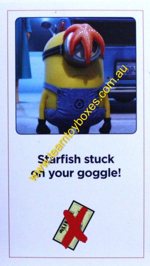PARTS ONLY - The Game of Life Board Game "Despicable Me" Version - (1) #4 Action Card Only