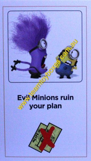 PARTS ONLY - The Game of Life Board Game "Despicable Me" Version - (1) #42 Action Card Only
