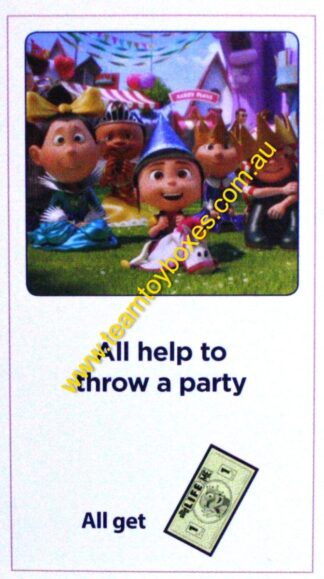 PARTS ONLY - The Game of Life Board Game "Despicable Me" Version - (1) #31 Action Card Only