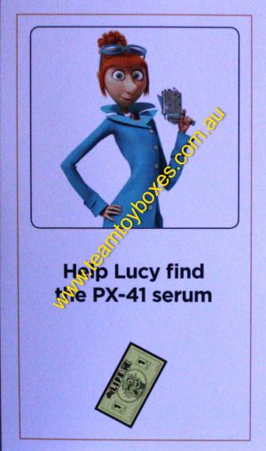 PARTS ONLY -The Game of Life Board Game "Despicable Me" Version - (1) #13 Action Card Only