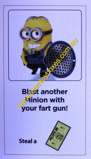 PARTS ONLY -The Game of Life Board Game "Despicable Me" Version - (1) #25 Action Card Only
