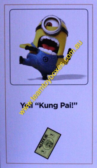 PARTS ONLY -The Game of Life Board Game "Despicable Me" Version - (1) #39 Action Card Only