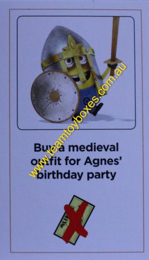 PARTS ONLY - The Game of Life Board Game "Despicable Me" Version - #43 Action Card Only