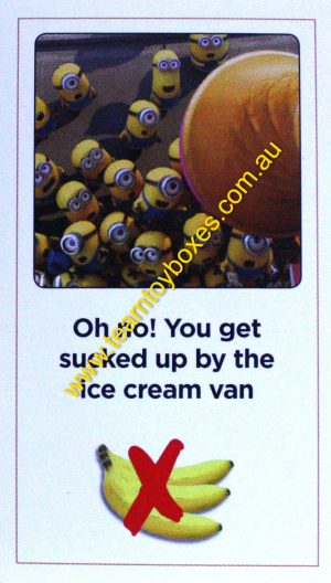 PARTS ONLY -The Game of Life Board Game "Despicable Me" Version -(1) #32 Action Card Only