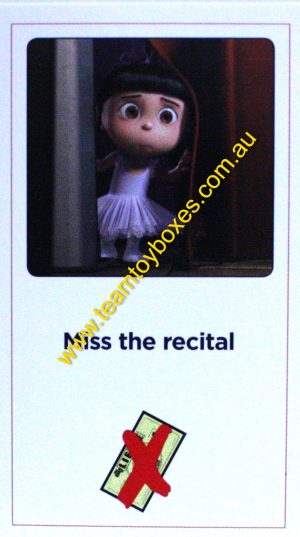 PARTS ONLY -The Game of Life Board Game "Despicable Me" Version - (1) #33 Action Card Only