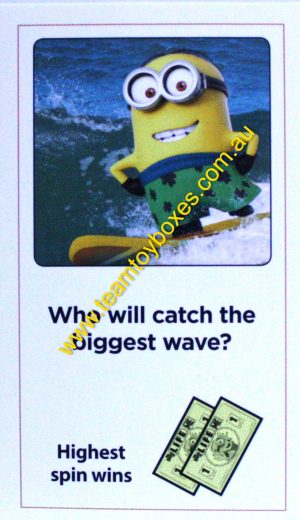 PARTS ONLY - The Game of Life Board Game "Despicable Me" Version - (1) #16 Action Card Only
