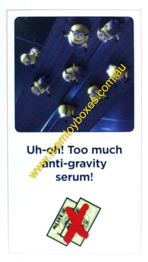 PARTS ONLY - The Game of Life Board Game "Despicable Me" Version - #52 Action Card Only