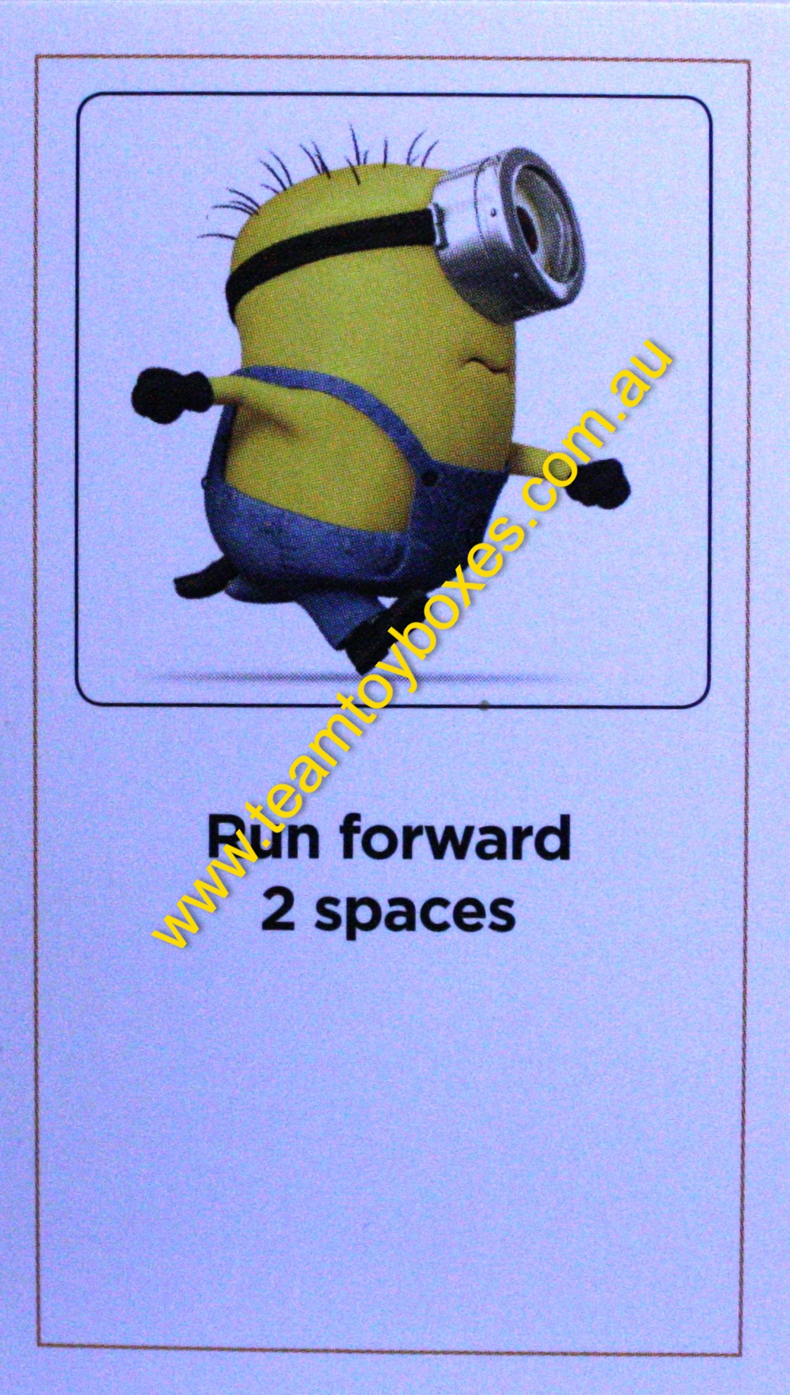 PARTS ONLY - The Game of Life Board Game "Despicable Me" Version - (1) #6 Action Card Only