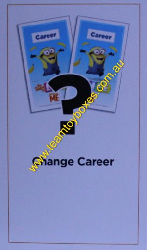 PARTS ONLY -The Game of Life Board Game "Despicable Me" Version - (1) #12 Action Card Only