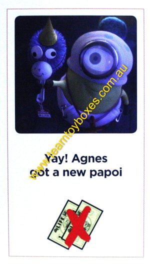 PARTS ONLY - The Game of Life Board Game "Despicable Me" Version - (1) #48 Action Card Only