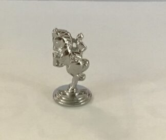 PARTS ONLY Monopoly Board Game "70th Anniversary" Edition - Over Sized Pewter Horse & Rider Token