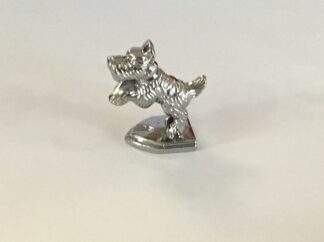 PARTS ONLY- Monopoly Board Game "70th Anniversary" Edition - Over Sized Pewter Scottie Dog Token Only