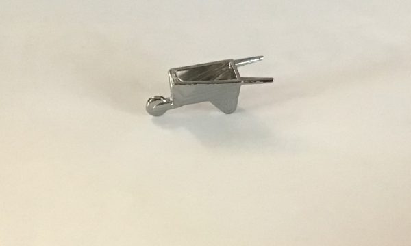 PARTS ONLY Monopoly Board Game "70th Anniversary" Edition - Over Sized Pewter Wheelbarrow Token