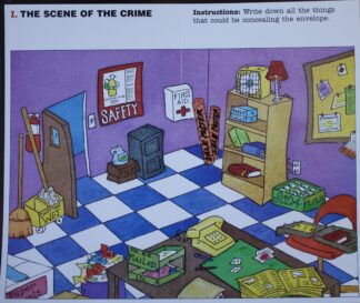 PARTS ONLY -Ghost Writer Mystery Board Game - Case #16 Ghostwriter Mystery Card
