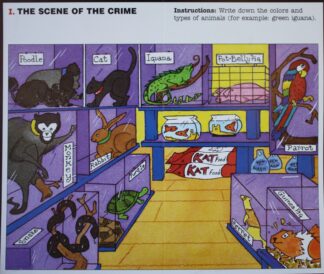 PARTS ONLY -Ghost Writer Mystery Board Game - Case #19 Ghostwriter Mystery Card