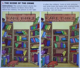 PARTS ONLY -Ghost Writer Mystery Board Game - Case #22 Ghostwriter Mystery Card
