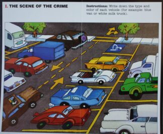 PARTS ONLY -Ghost Writer Mystery Board Game - Case #24 Ghostwriter Mystery Card