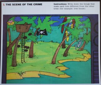 PARTS ONLY -Ghost Writer Mystery Board Game - Case #25 Ghostwriter Mystery Card