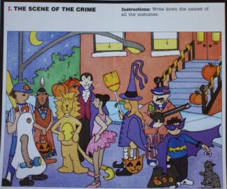 PARTS ONLY -Ghost Writer Mystery Board Game - Case #29 Ghostwriter Mystery Card