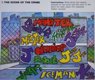 PARTS ONLY -Ghost Writer Mystery Board Game - Case #39 Ghostwriter Mystery Card