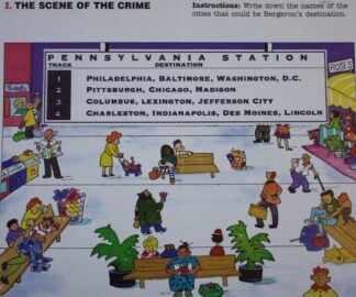 PARTS ONLY -Ghost Writer Mystery Board Game - Case #54 Ghostwriter Mystery Card