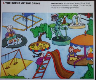 PARTS ONLY -Ghost Writer Mystery Board Game - Case #6 Ghostwriter Mystery Card