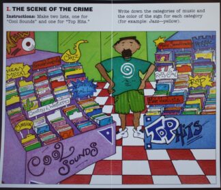 PARTS ONLY -Ghost Writer Mystery Board Game - Case #9 Ghostwriter Mystery Card