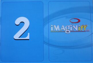 PARTS ONLY - Imaginiff Board Game - #2 Blue Voting Card Only