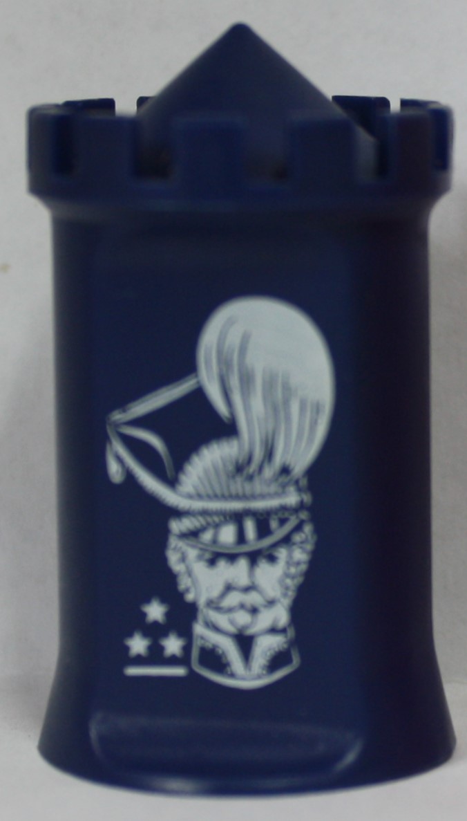 PARTS ONLY -Stratego Board Game Parker Bros 1959 Version - (1) Blue Colonel Only