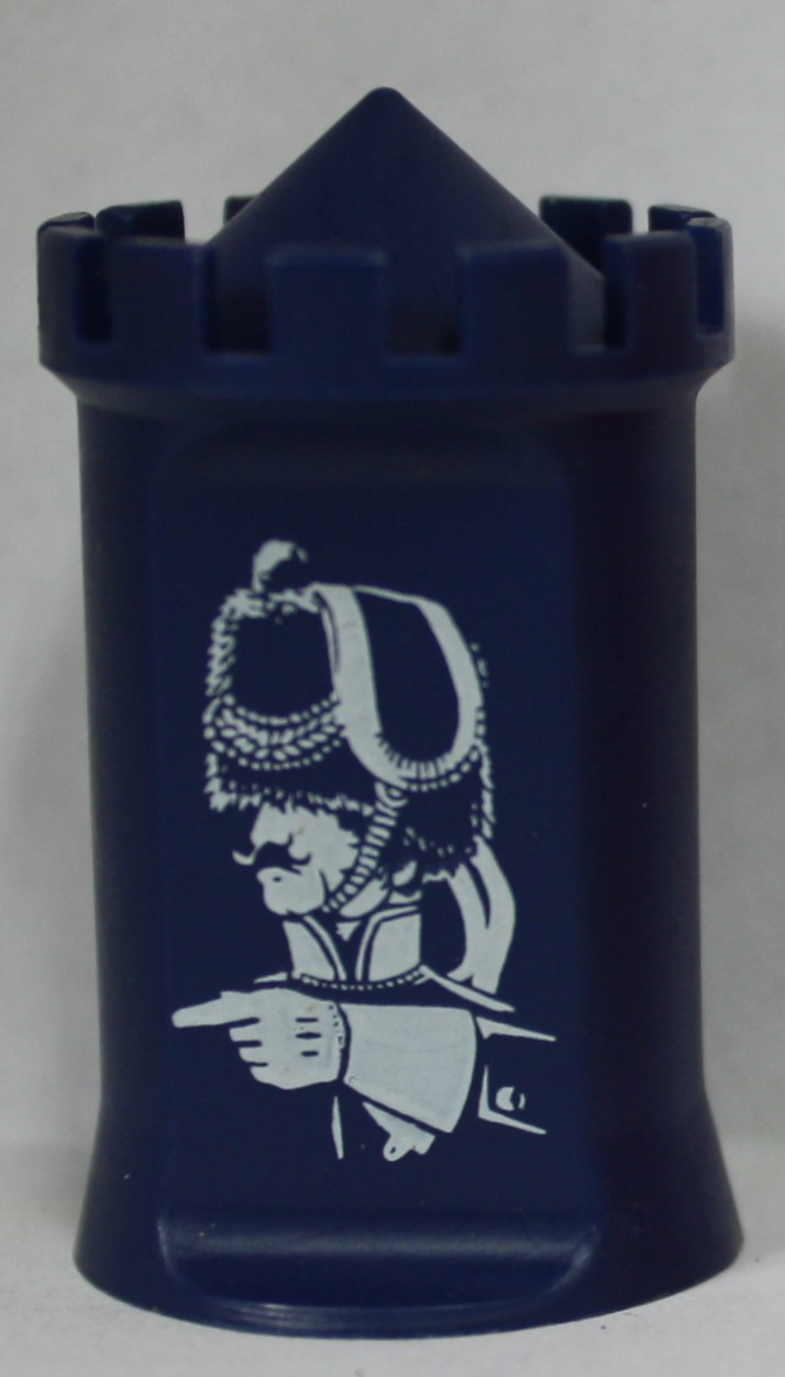 PARTS ONLY -Stratego Board Game Parker Bros 1959 Version - (1) Blue Scout Only