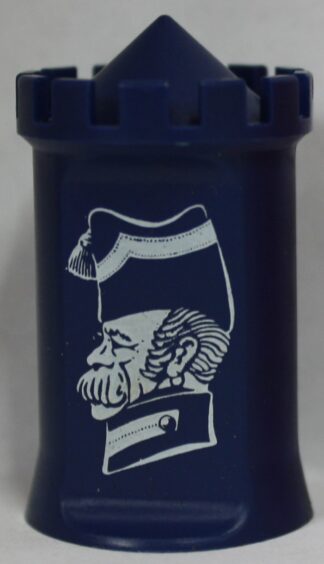 PARTS ONLY -Stratego Board Game Parker Bros 1959 Version - (1) Blue Sergeant Only