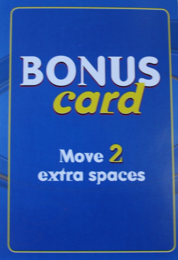 PARTS ONLY - Imaginiff Board Game - "Move 2 Extra Spaces" Bonus Card Only
