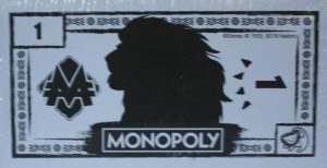PARTS ONLY -Monopoly Board Game "Lion King" Version - Pack Custom Lion King Money