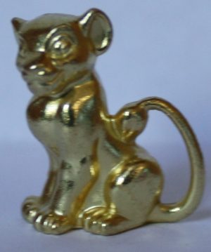 PARTS ONLY -Monopoly Board Game "Lion King" Version -  Metal "Nala" Token