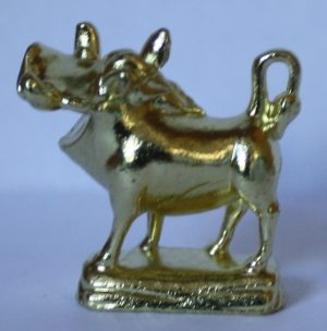 PARTS ONLY -Monopoly Board Game "Lion King" Version -  Metal "Pumbaa" Token