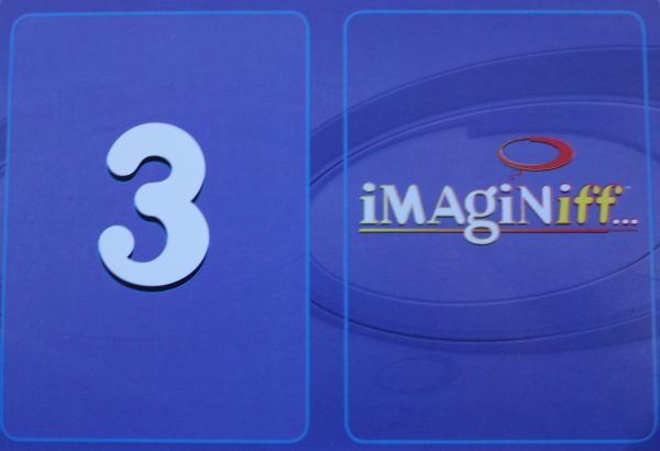 PARTS ONLY - Imaginiff Board Game - #3 Purple Voting Card Only